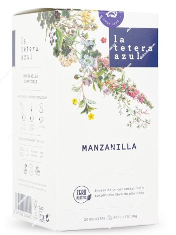 La Tetera Azul Manzanilla 20 uds