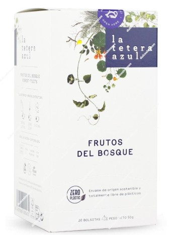 La Tetera Azul Frutos del Bosque 20 uds