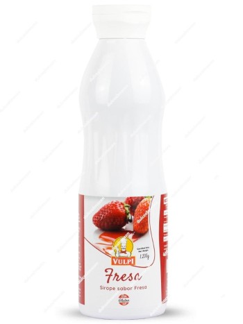 Vulpi Sirope de Fresa 1,2 kg.