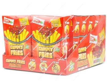 Zed Gummy Fries 12 uds