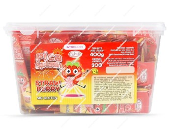 Interdulces Pica Splash Fresa 200 uds
