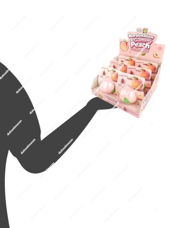 An-ba Melocotón Marshmallow Gummy 720 gr. (6 ud)