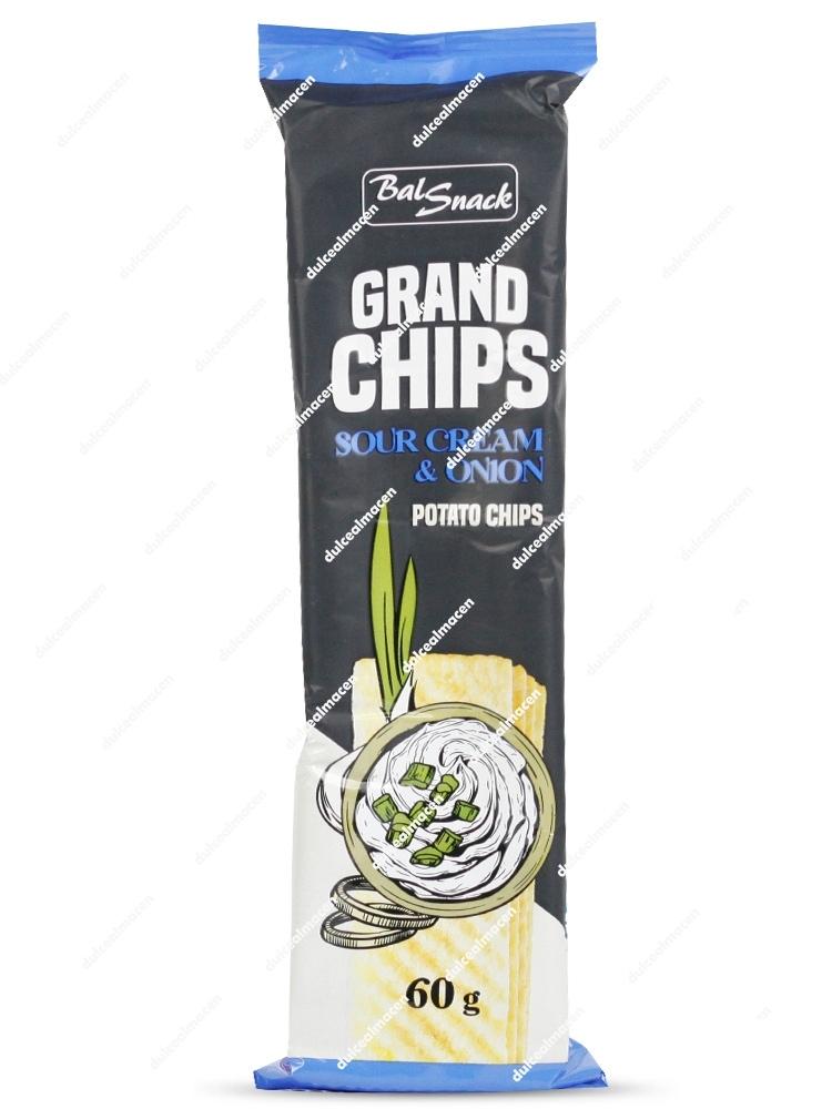 BalSnack Grand Chips Sour Cream & Onion 60 gr