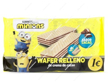 Wafer Relleno Minions