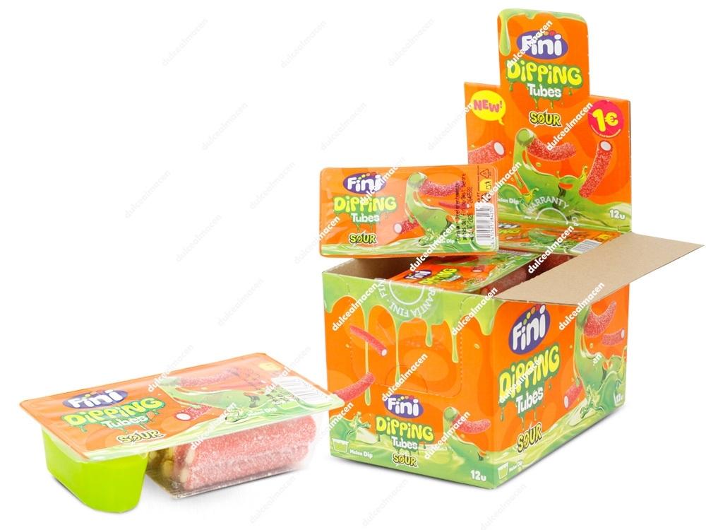 Fini Dipping Tubes Sour 12 uds