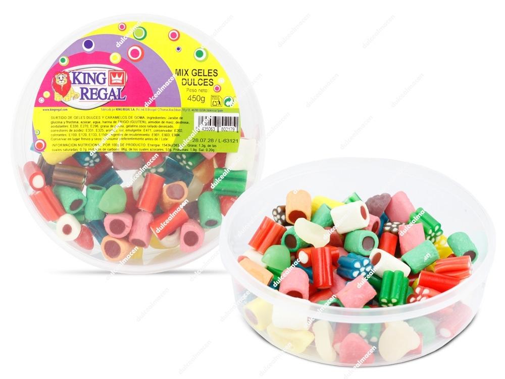 King Regal Tarro Mix Geles Dulces 450 gr