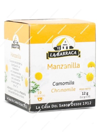 Barraca Infusiones Manzanilla 10 uds