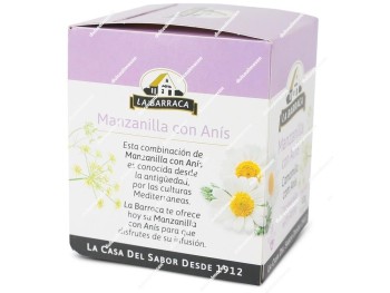 Barraca Infusiones Manzanilla Anís 10 uds
