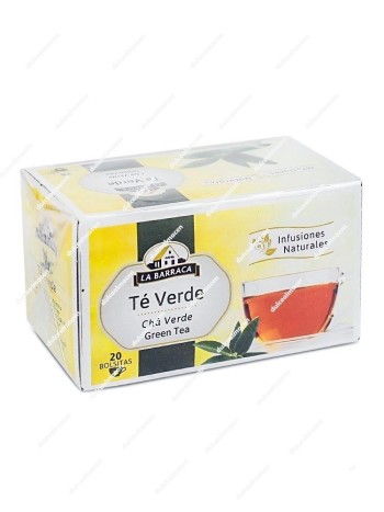 Barraca Infusiones Té Verde 20 uds
