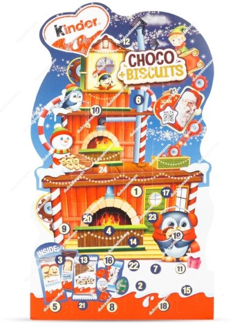 Kinder Calendario de Adviento Biscuits 218 gr
