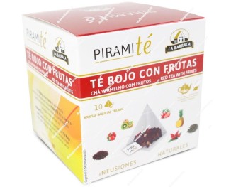 Barraca Té Rojo con Frutas 10 bolsitas