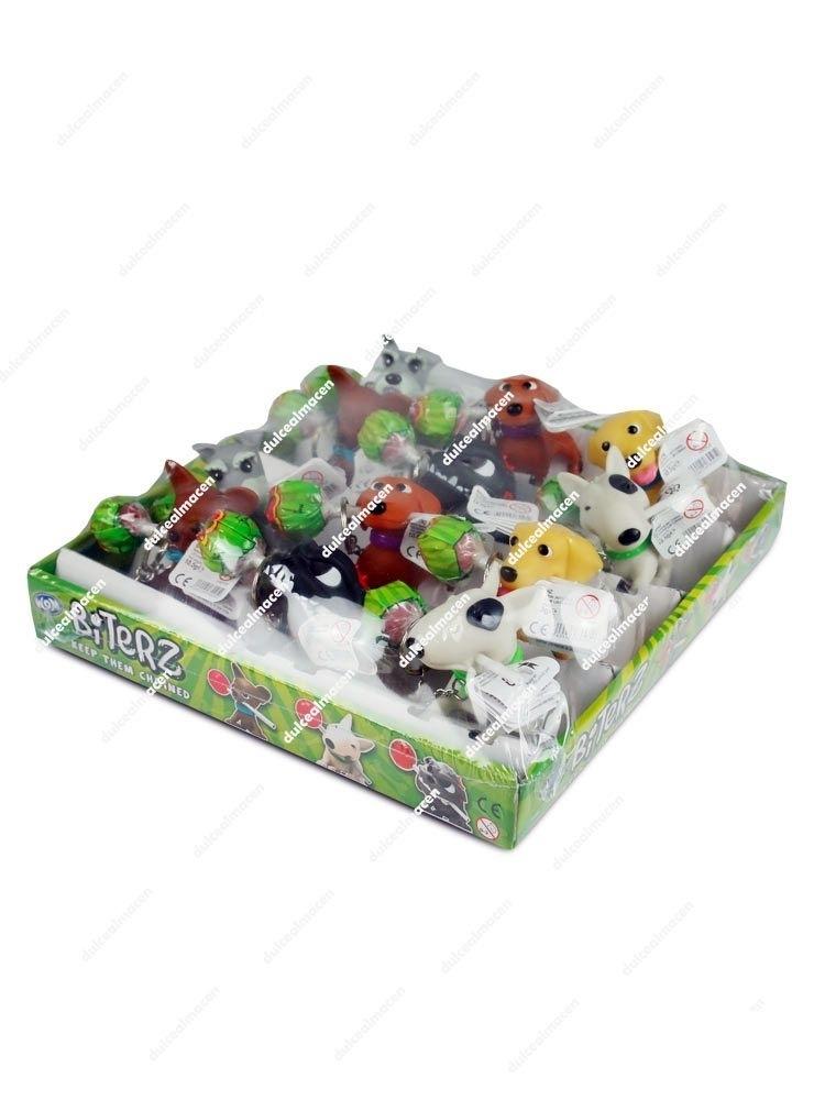 Bee Llavero Perros + Chupa Chups 12 uds