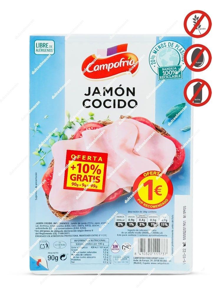 Campofrio jamon cocido PVP 1