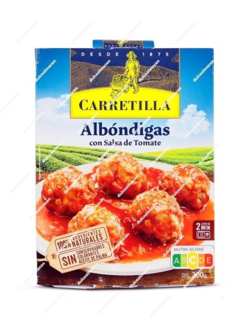 Carretilla Albóndigas con Tomate 300 gr