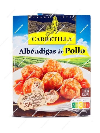 Carretilla Albóndigas de Pollo 300 gr