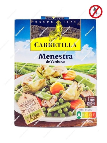 Carretilla Menestra de Verduras 300 gr