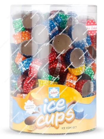 Agruconf Ice Cups Cestas Chocolate 200 uds