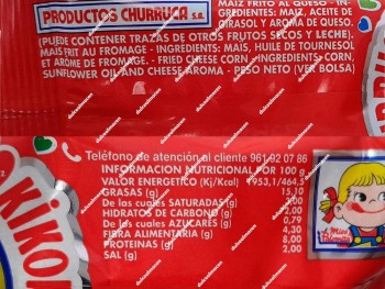 Churruca Kikonazos Queso 27 gr