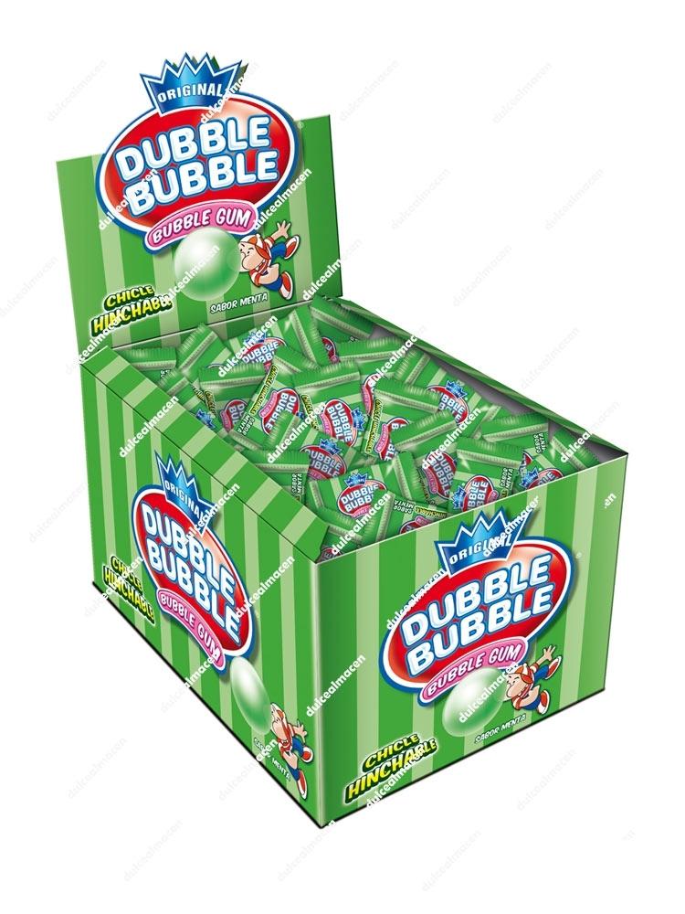 Clix Dubble Bubble Menta 150 uds