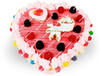 Dulcealmacén Tarta de Chuches Corazón Mediano San Valentín