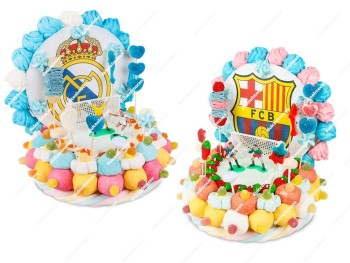 Dulcealmacén Tarta de Chuches Pedestal Futbol