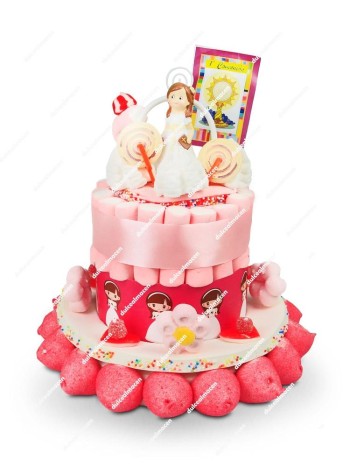Dulcealmacén Tarta de Chuches Comunión Serie 5