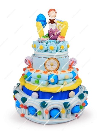 Dulcealmacén Tarta de Chuches Comunión Serie 8